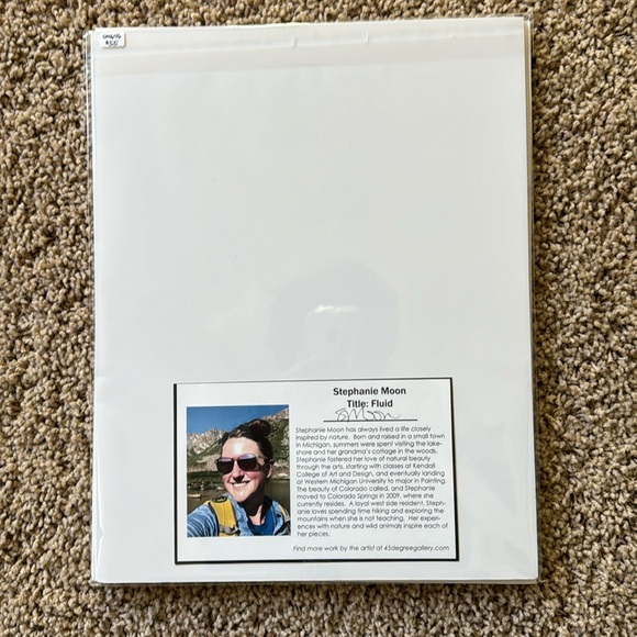 Stephanie Moon print - “FLUID” - Picture 2 of 2